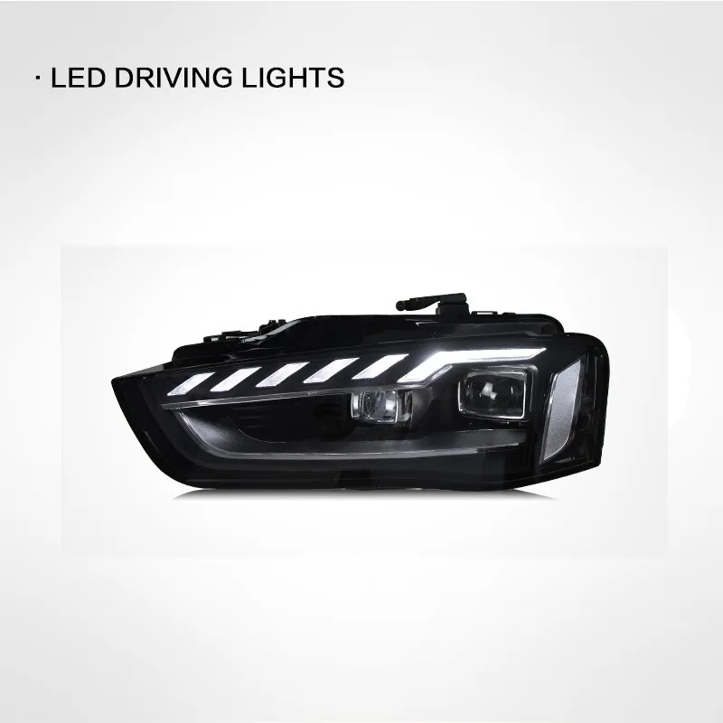 Heißer Verkauf LED Auto Scheinwerfer für A4 2012-2015 B8,5 B9,5 Hohe Qualität Tagfahrlicht Blinker hohe Abblendlicht