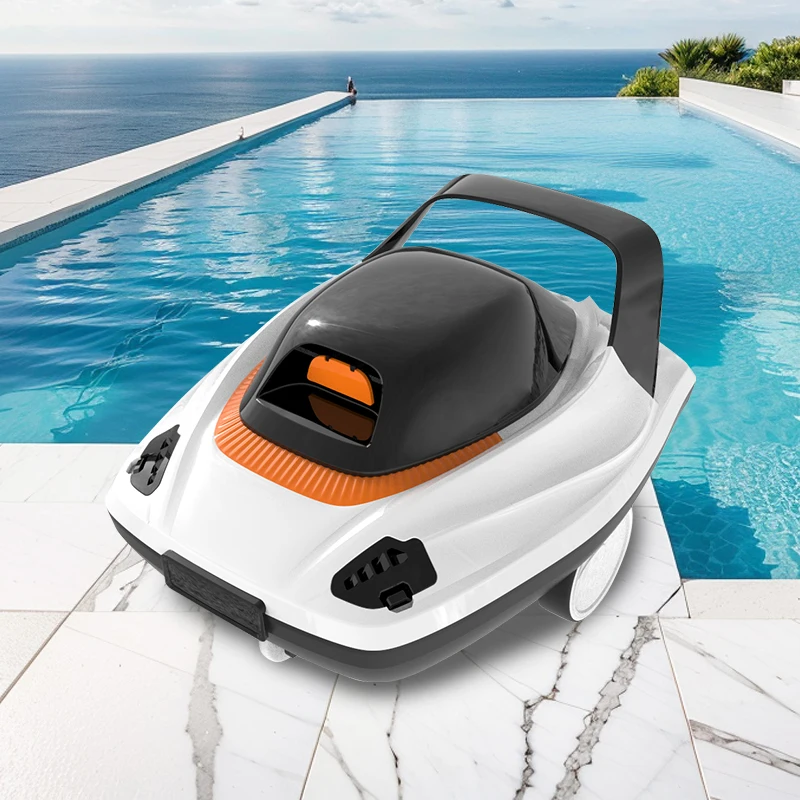 Pool Vacuum Cleaner Long Battery Life Extended Runtime APP & Remote Control Robotic Wall Climbing