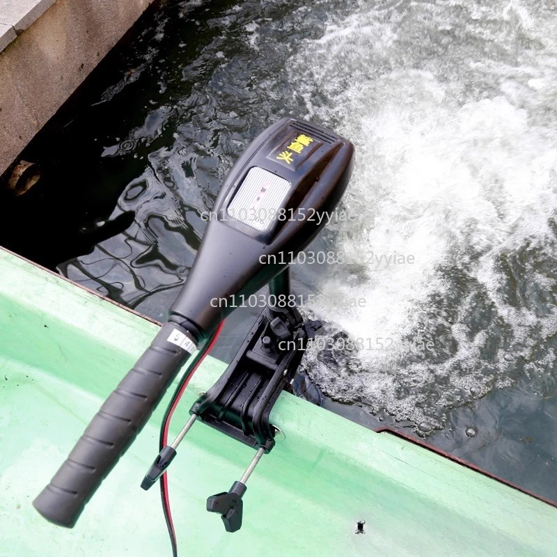 Marine Propeller Electric 12v Brushless Rubber Boat Motor Propeller, Outdoor Unit for Small Fishing Boats