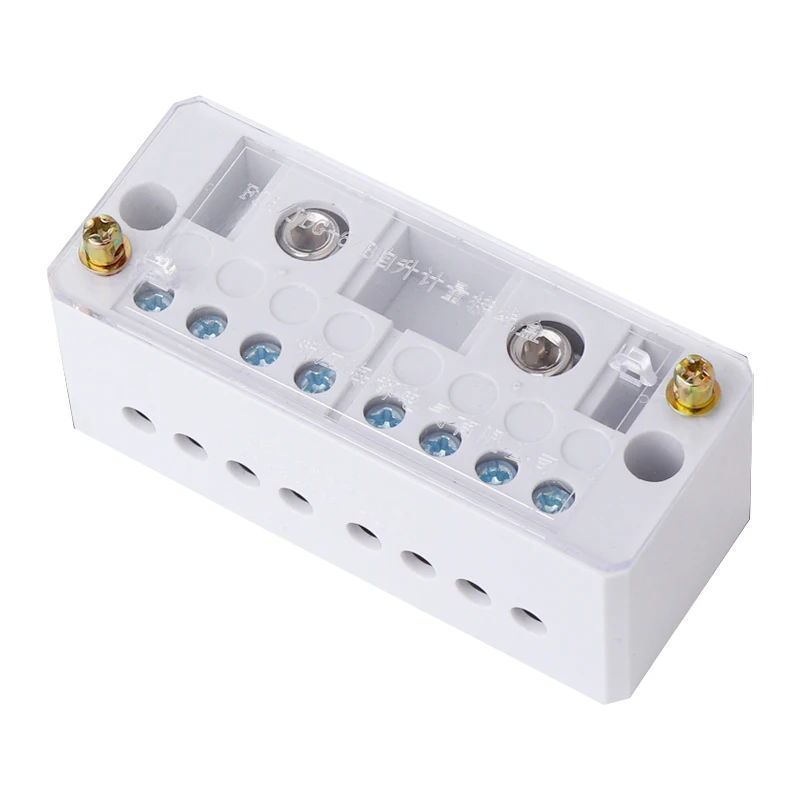 Single phase 2-in 4 / 8 / 12/16 outgoing terminal box household distribution box junction box terminals block 220 V