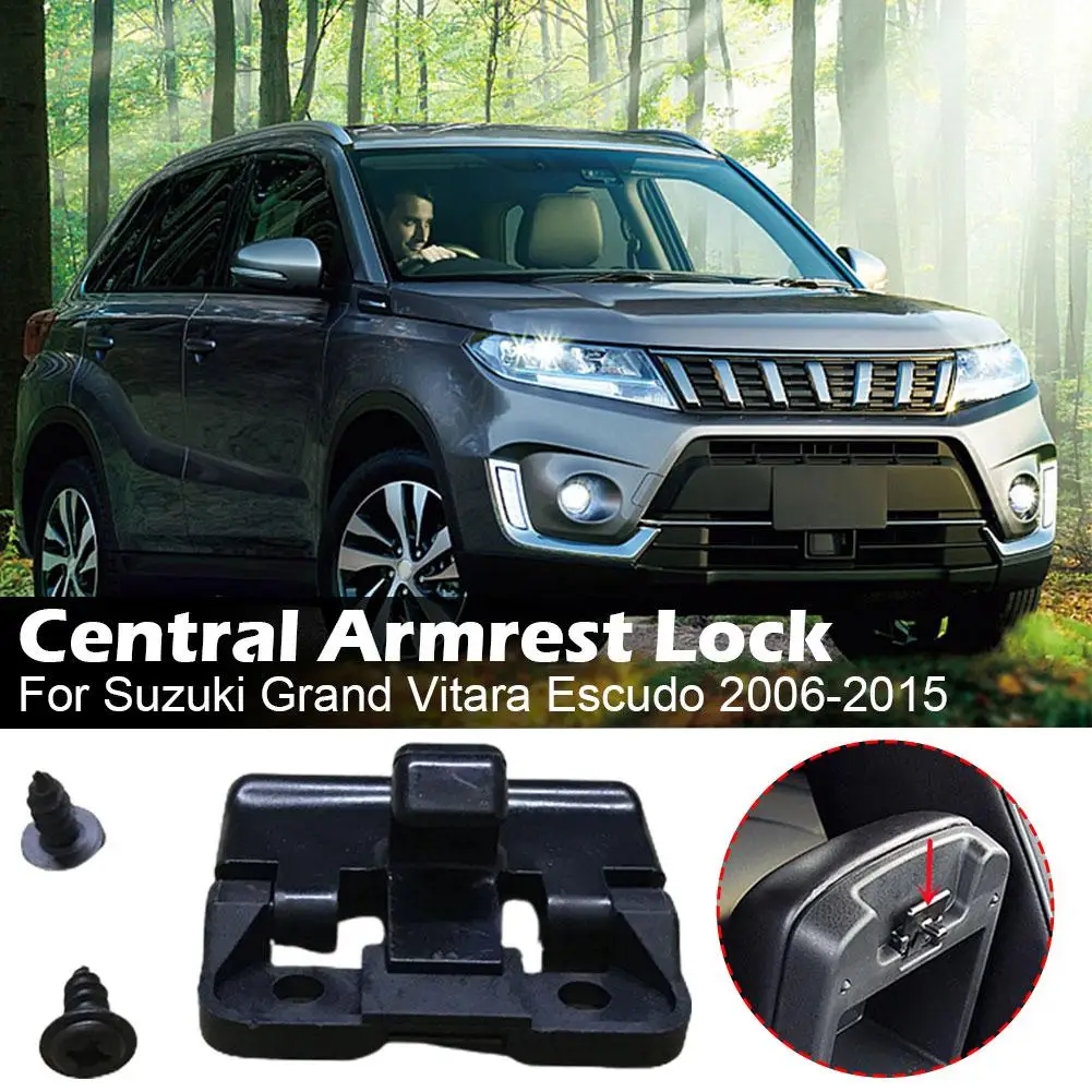 Central Armrest Lock for SUZUKI Grand Vitara Escudo 2006-2015 Console Central Armrest Latch Plate Snap