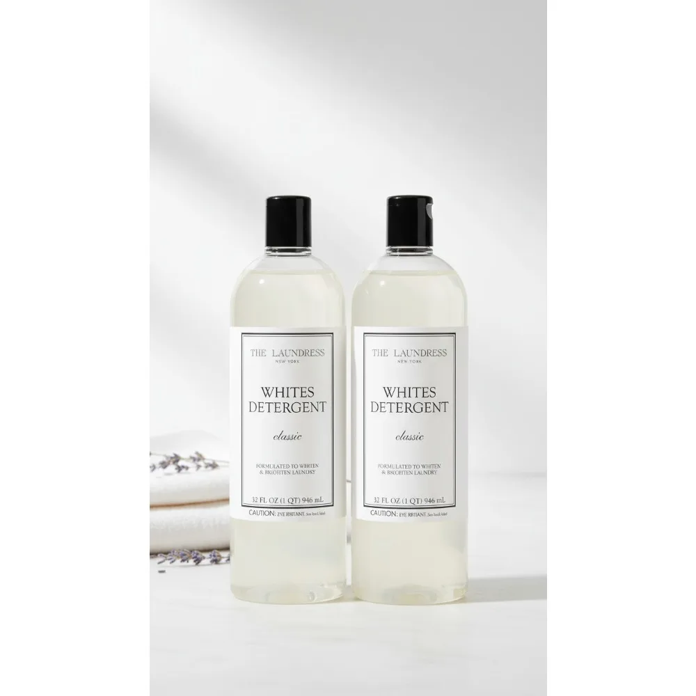 

Concentrated Laundry Detergent Liquid - Whitens & Brightens Clothes, Tough on Stains, Fresh Scent, 32oz (2-Pack)