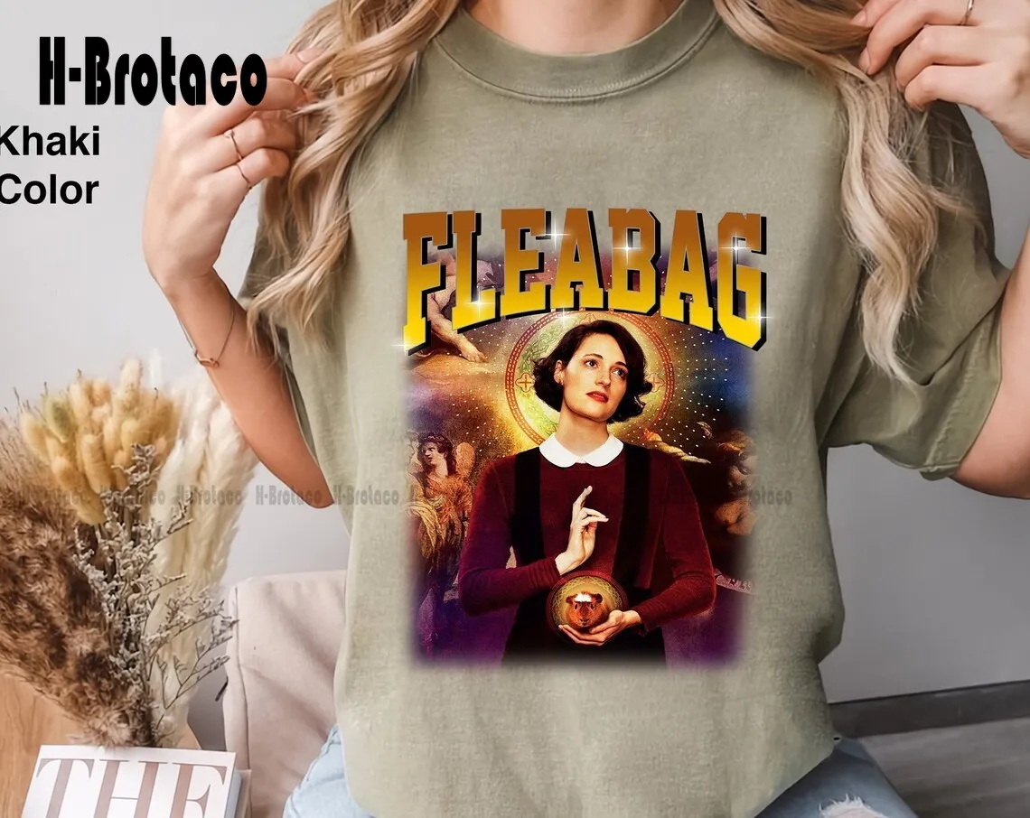 Camiseta Retro Fleabag, camiseta DE JAMES Scott, camiseta Olivia Colman, camisa británica Fleabag, camiseta Fleabag de la serie de Tv