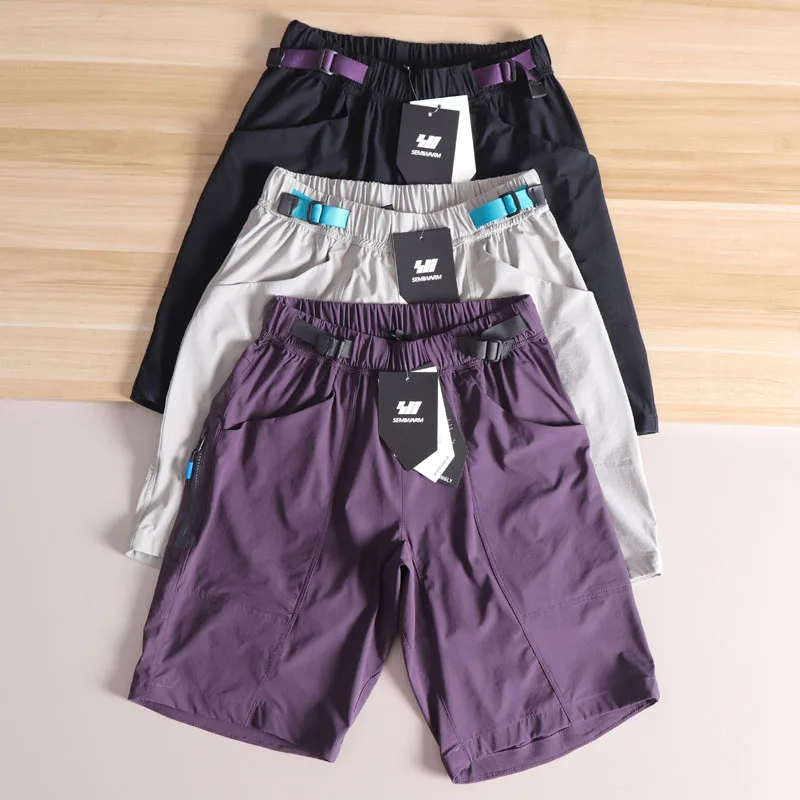 

Outdoor Multi-ket Loose Casual orts Qui-Dry Lightweight Waterproof Summer Five-Quarter Pants for Men And Women