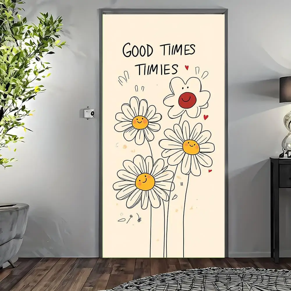 

Декоративная занавеска Happy Daisy для дверей, спальни, гостиной, домашнего декора. Можно использовать как перегородку, проста в уходе.