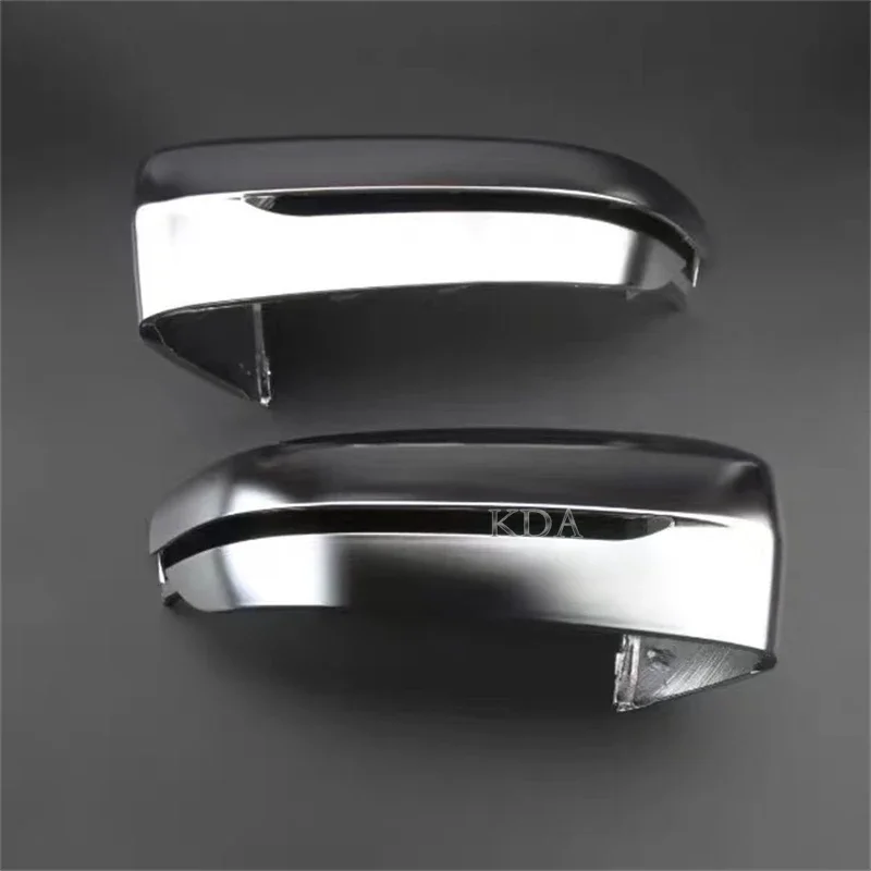 2pcs Auto Replacement Mirror Cover Shell Matte Chrome Silver For BMW 3 5 7 Series G20 G21 G30 G31 G32 G38 G11 G12 M3 2018-2020