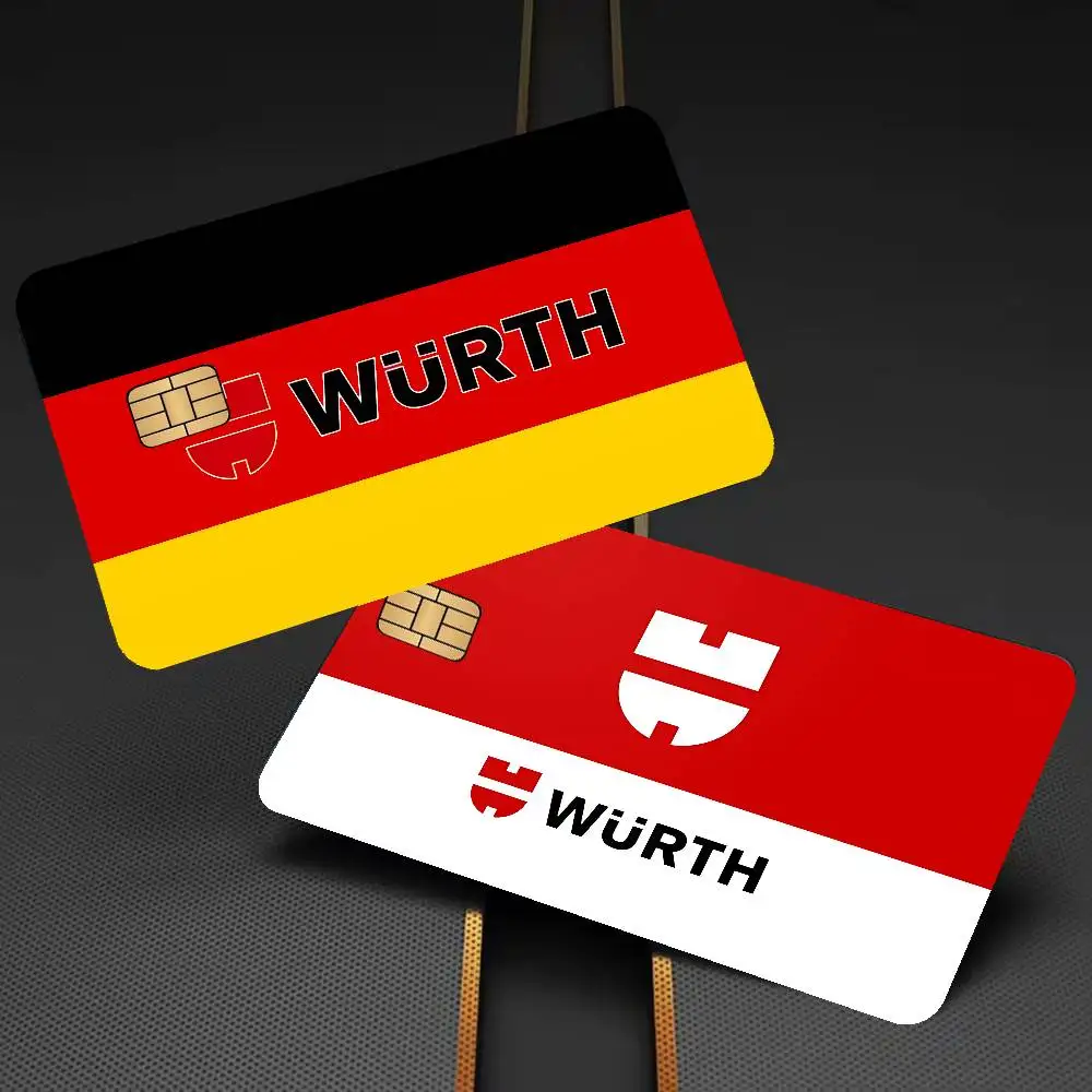 Wurths 100% Hot Sale Amine Credit Debit Bank Card Bus Card Film Skin Sticker