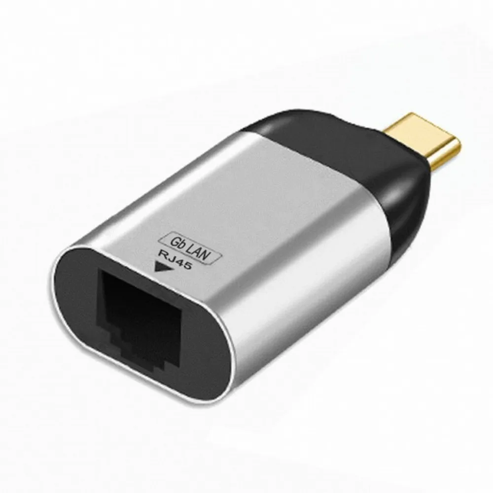 

Сетевой сетевой адаптер Ethernet USB-C Type-C USB3.1 на 1000 Мбит/с для ноутбука