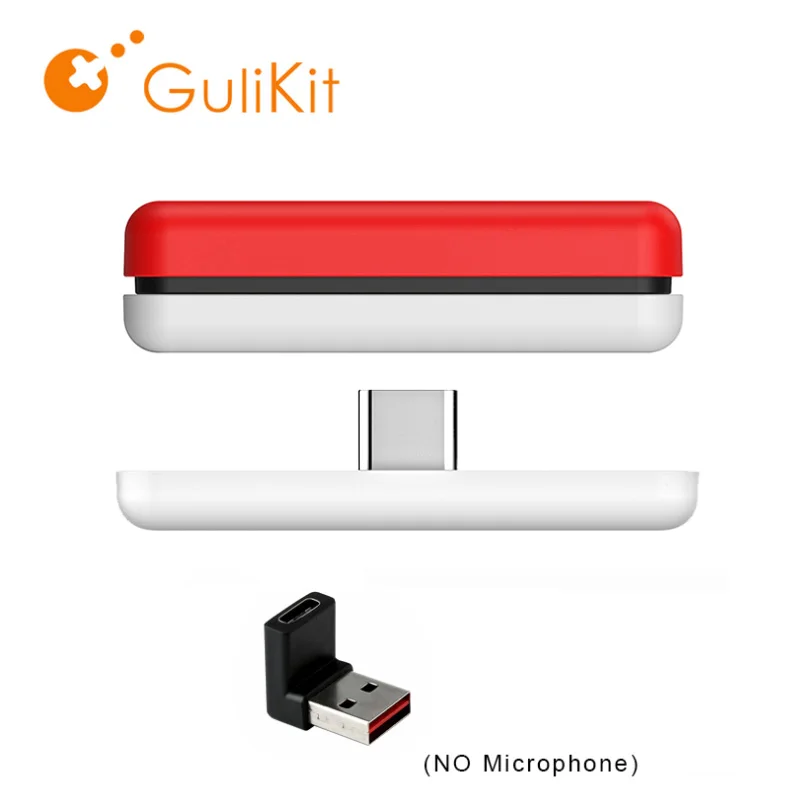 Gulikit Tuyến Đường Air Pro Bluetooth Âm Thanh Loại-C Có Micro Dành Cho Máy Nintendo Switch & Công Tắc Lite Cho PS4 PS5 PC