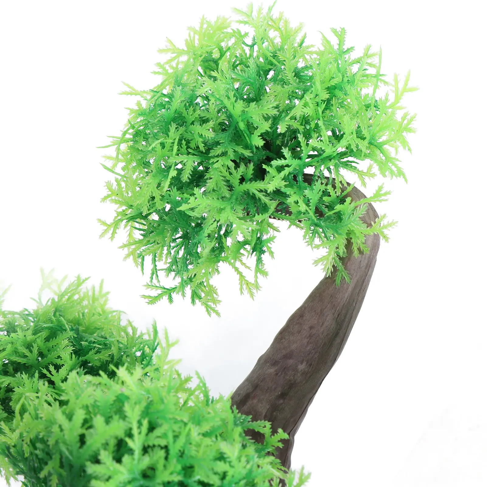 2 Pcs Aquarium Artificial Plants Lifelike Moss Aquatic Weeds Artificial Fish Tank Plants Fish Tank Decorations Green + Green