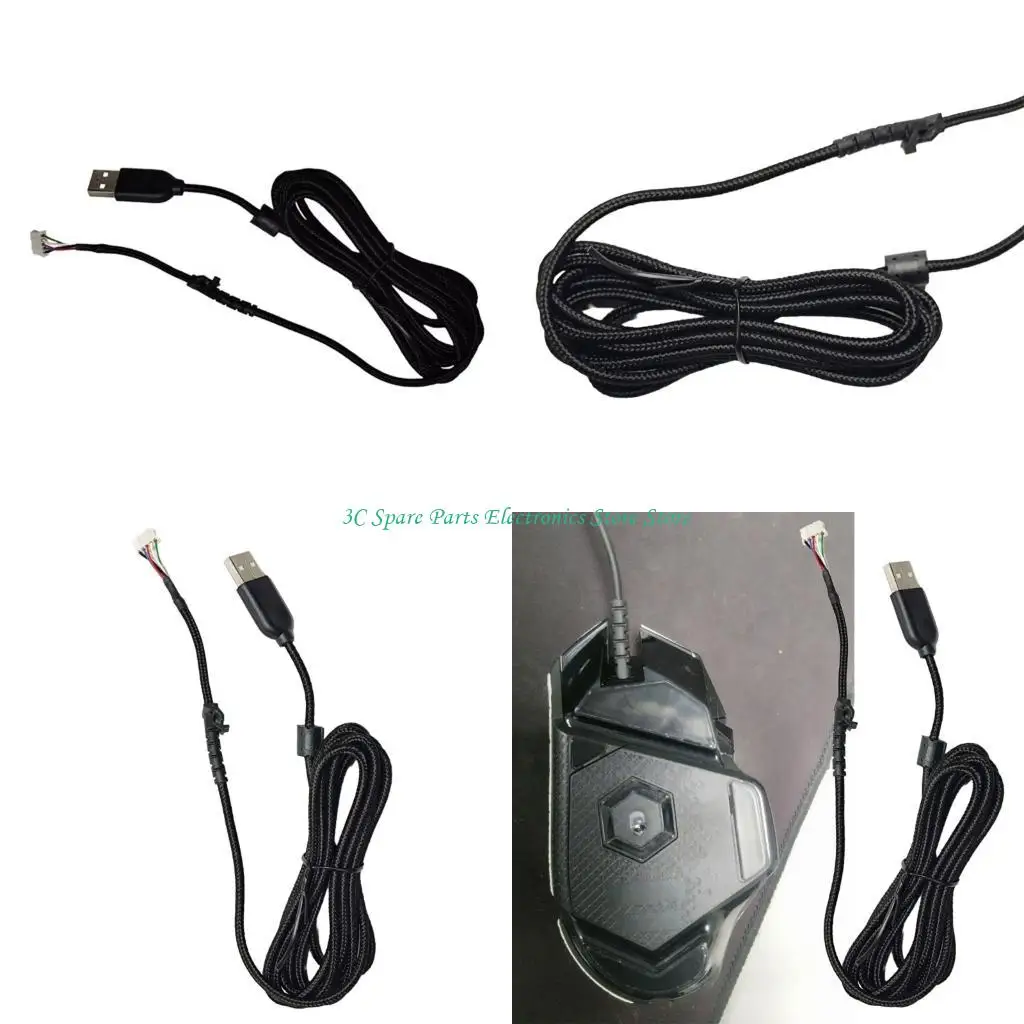 SZ USB Soft Mouse Cable for G502 Game Mouse Line Replacement Wire