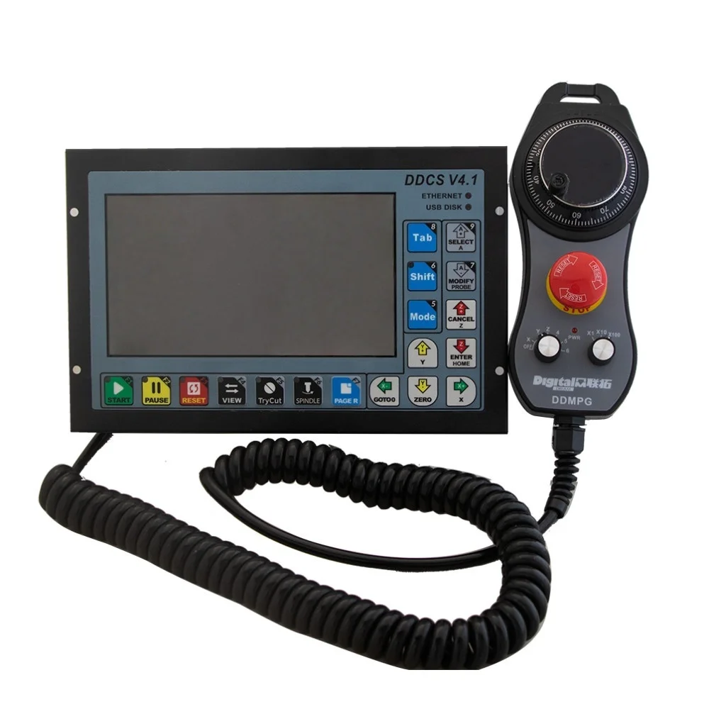 Unit 3/4 axis similar to Gsk numerical control controller kit with Mpg pendant numerical control handwheel and 24v power supply