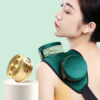 Przyjazna dla skóry tkanina pałeczki moksy torba grzewcza filtr Moxibustion dym natura Mugwort ziołowa terapia Moxa części ciała ciepły masaż