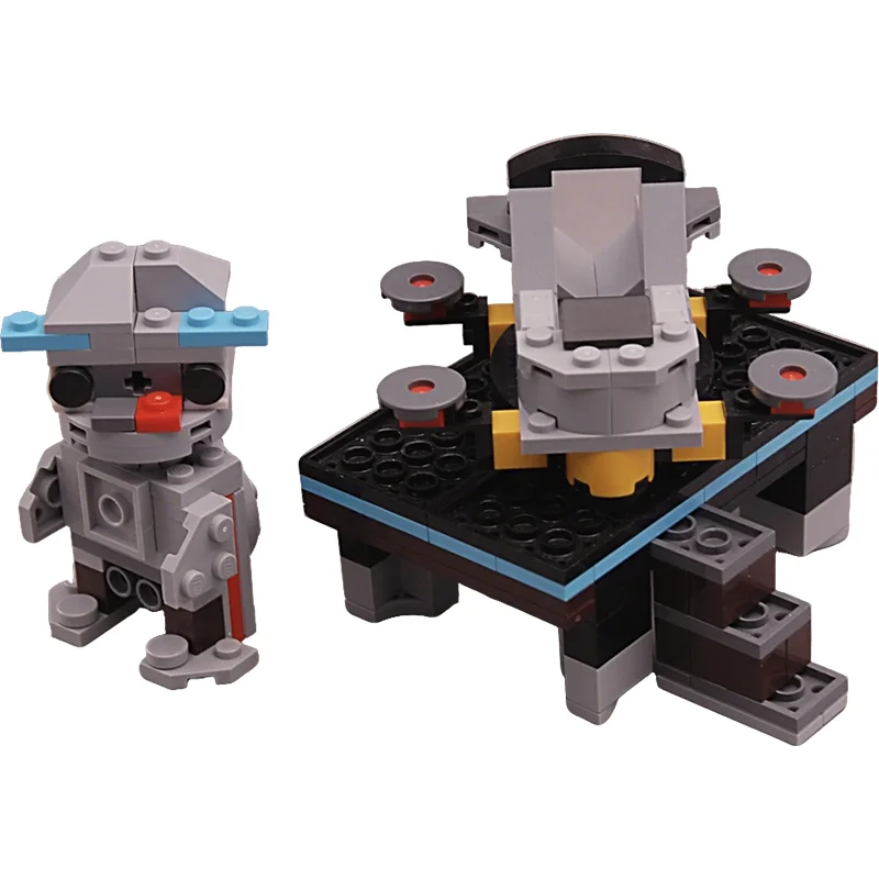 202 Piezas MOC Creator 3 en 1, Bloques de Construcción de Modelo de Taxi Dron, Juguete de Arquitectura, Idea Creativa DIY, Regalos de Navidad, Ladrillos Educativos