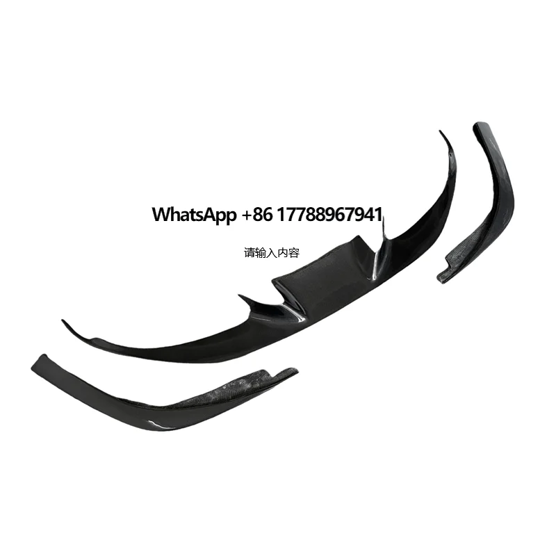 

Dry Carbon OEM Body Kit Front Splitter Rear Spoiler Diffuser Sides Skirts Bumper Lip Splitter Body Kit for Ferrari F8