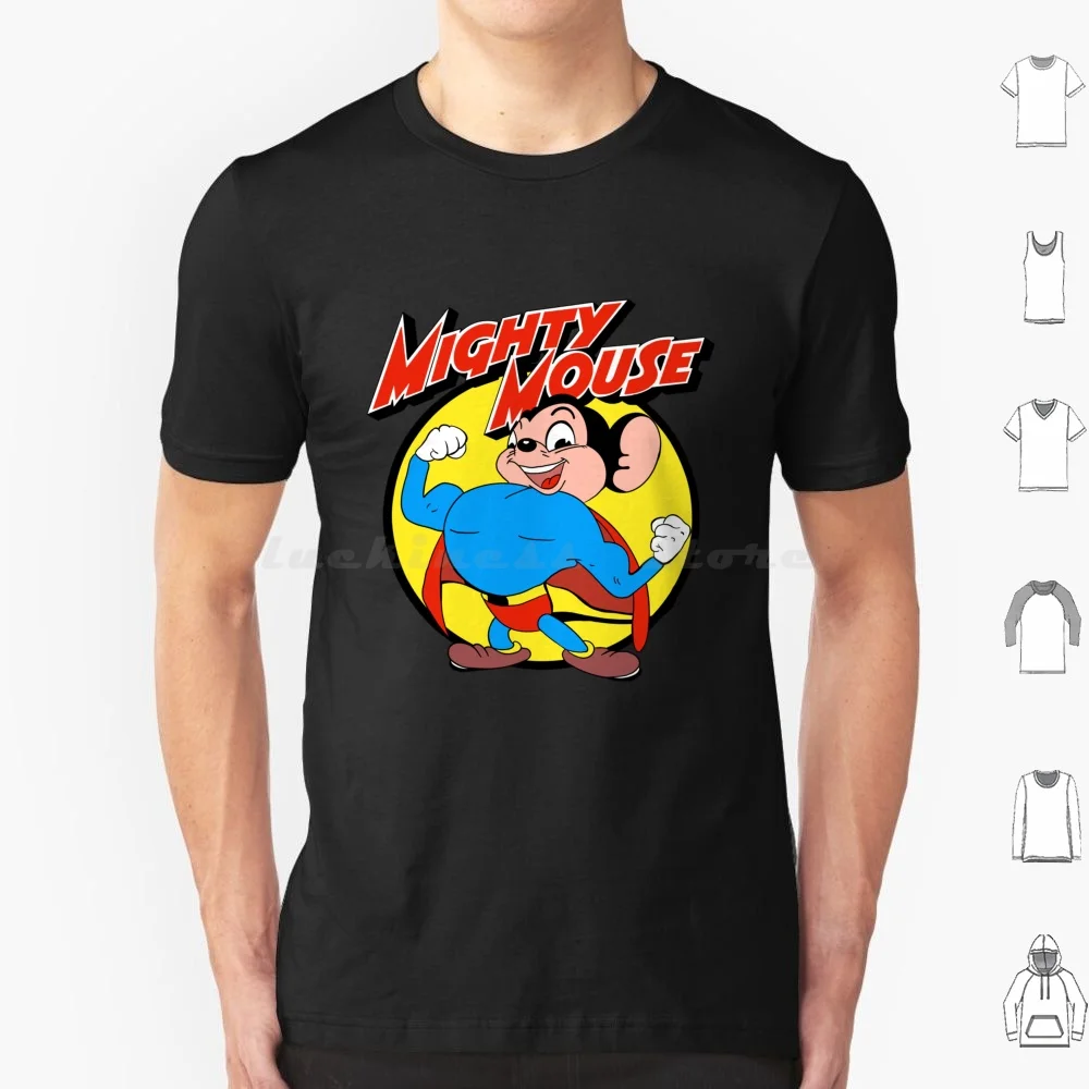 Classic Cartoons Mighty Mouse T Shirt Men Women Kids 6xl Mighty Mouse Mouse Mighty Mightymouse Cartoon Superhero Comics