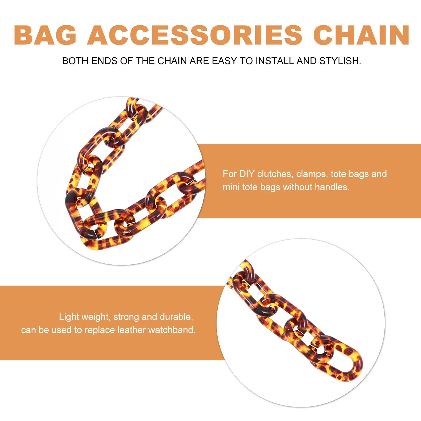 

Women's Decorative Strap for Handbags Purse Accessories Replacement Retro Tote Extender Lightweight Durable for Girls