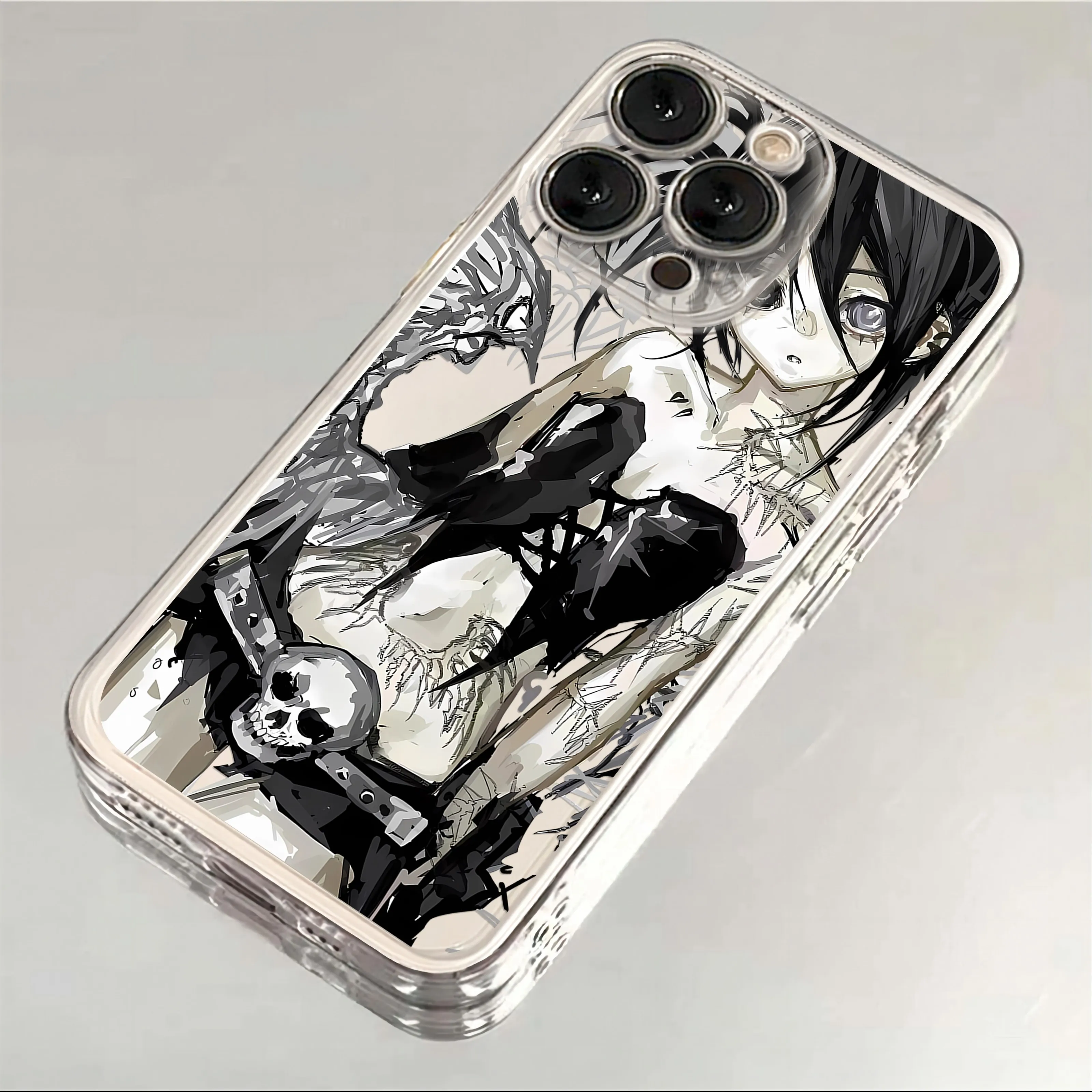 Lmmcjj Cool Y2K Girl Clear Case For Samsung A73 A72 A71 A55 A52 A51 A50 A35 A33 A32 A31 A30 A24 A23 A22 A13 A12 A05 5G Cover