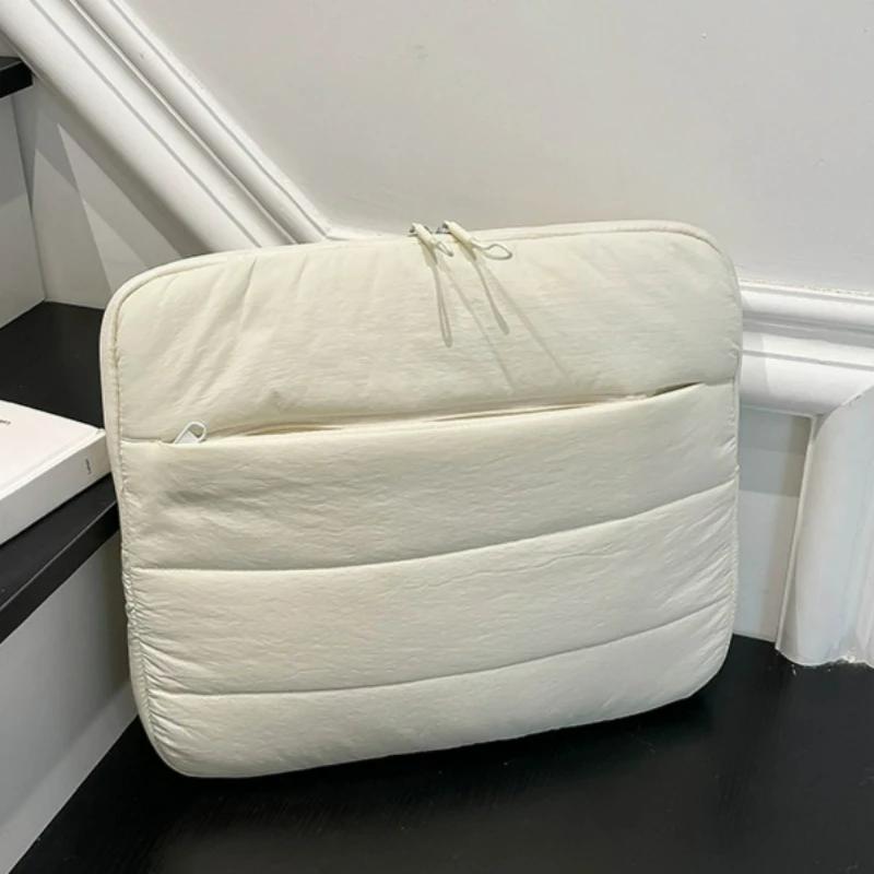 

Texture Simple Laptop Bag Sleeve with Air Cushion Shockproof Universal Clutch Bag Simple and Versatile Bag for Travel Wholesale