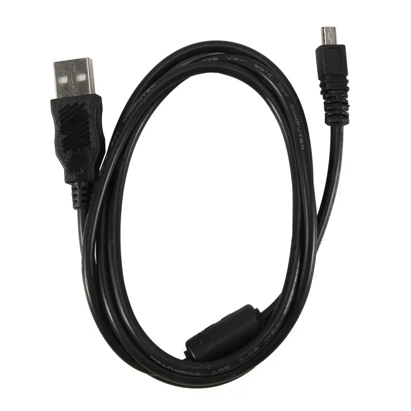 B04B-UC-E6 Data Cable Digital Camera USB Mini 8 Pin Universal For Nikon Fuji Panasonic Olympus Sony With Magnetic Ring