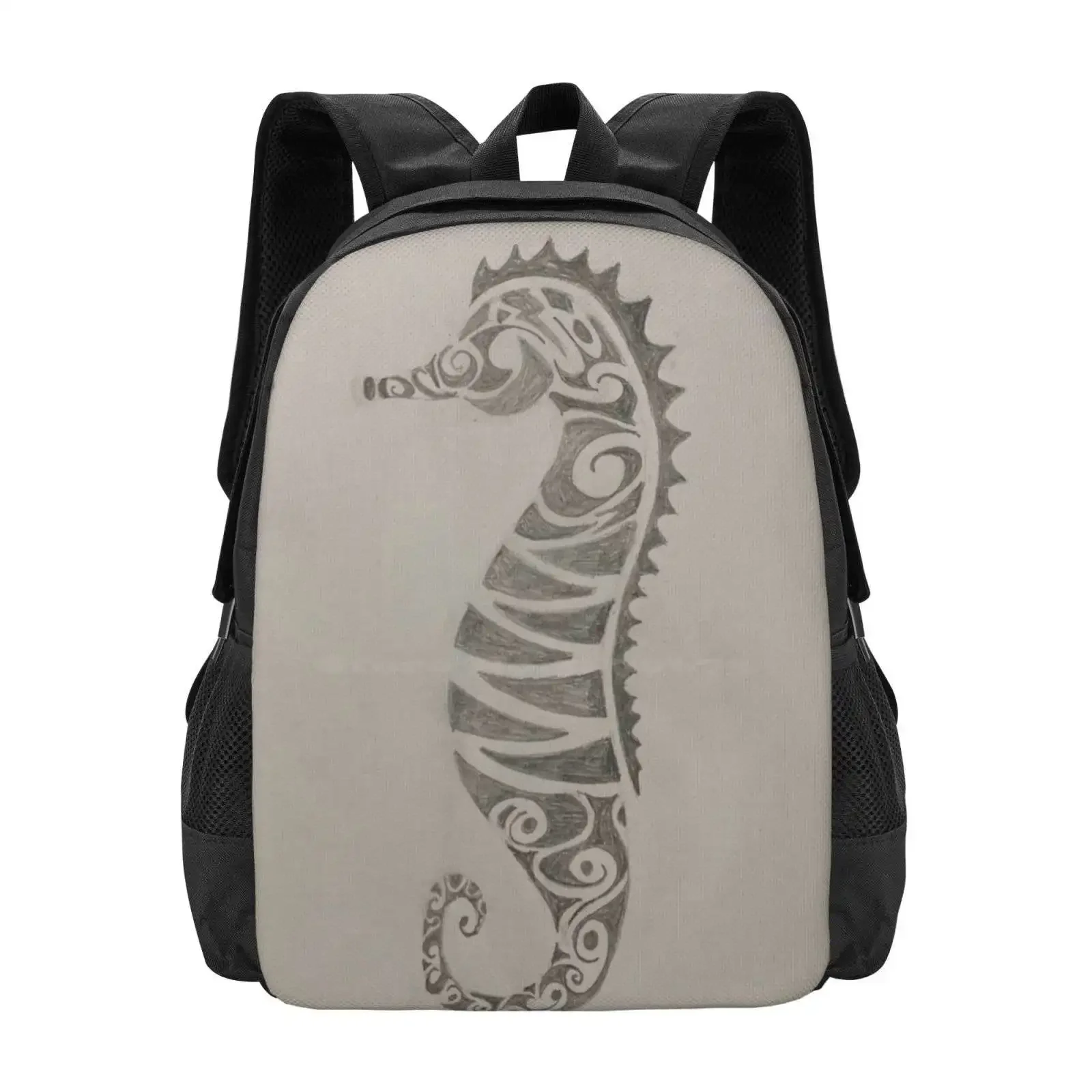 

Tribal Seahorse Backpacks For School Teenagers Girls Travel Bags