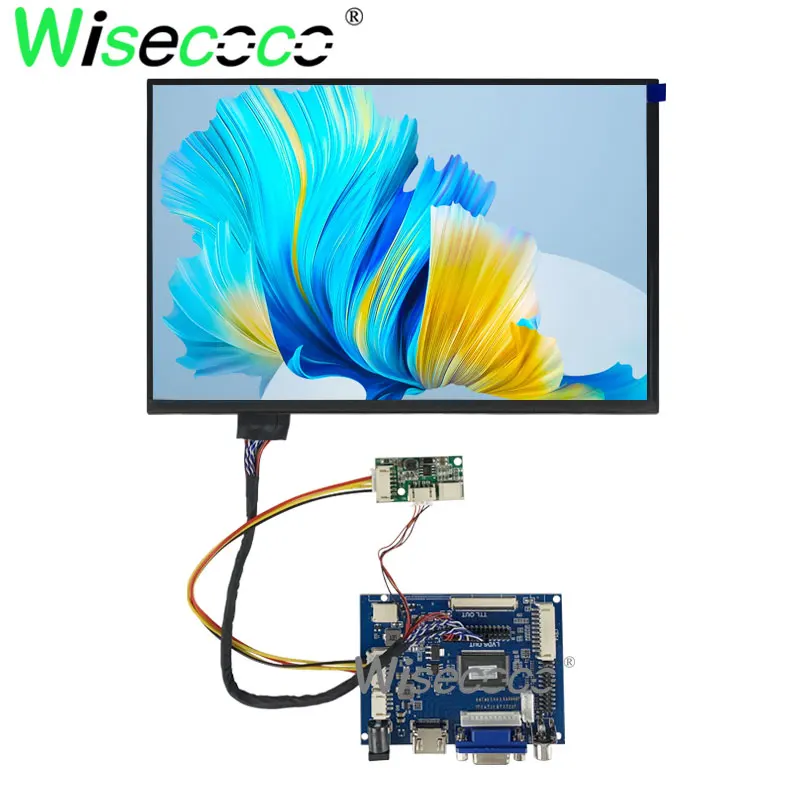 10.1 Inci 1280*800 IPS 450 Nits Kit LCD Sentuh Mendukung Win7 8 10 Raspberry Pi Android Linux Peralatan Industri 10 Jari Sentuh