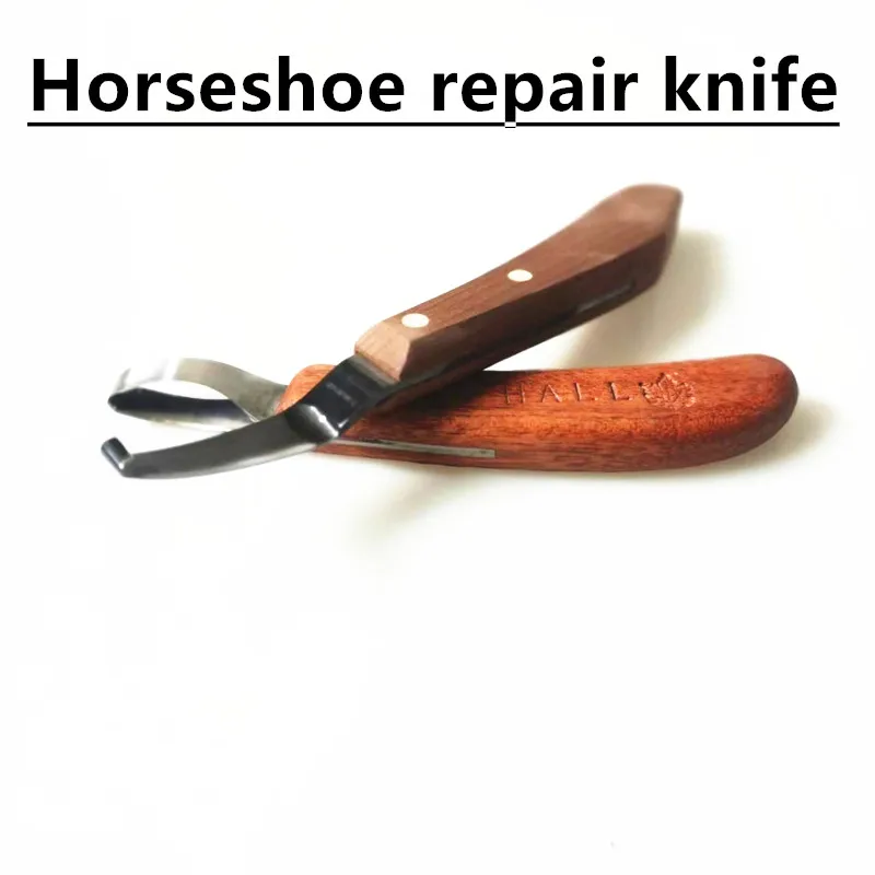 Horseshoe repair tools, pruning knives, horseshoe knives, equestrian equipment