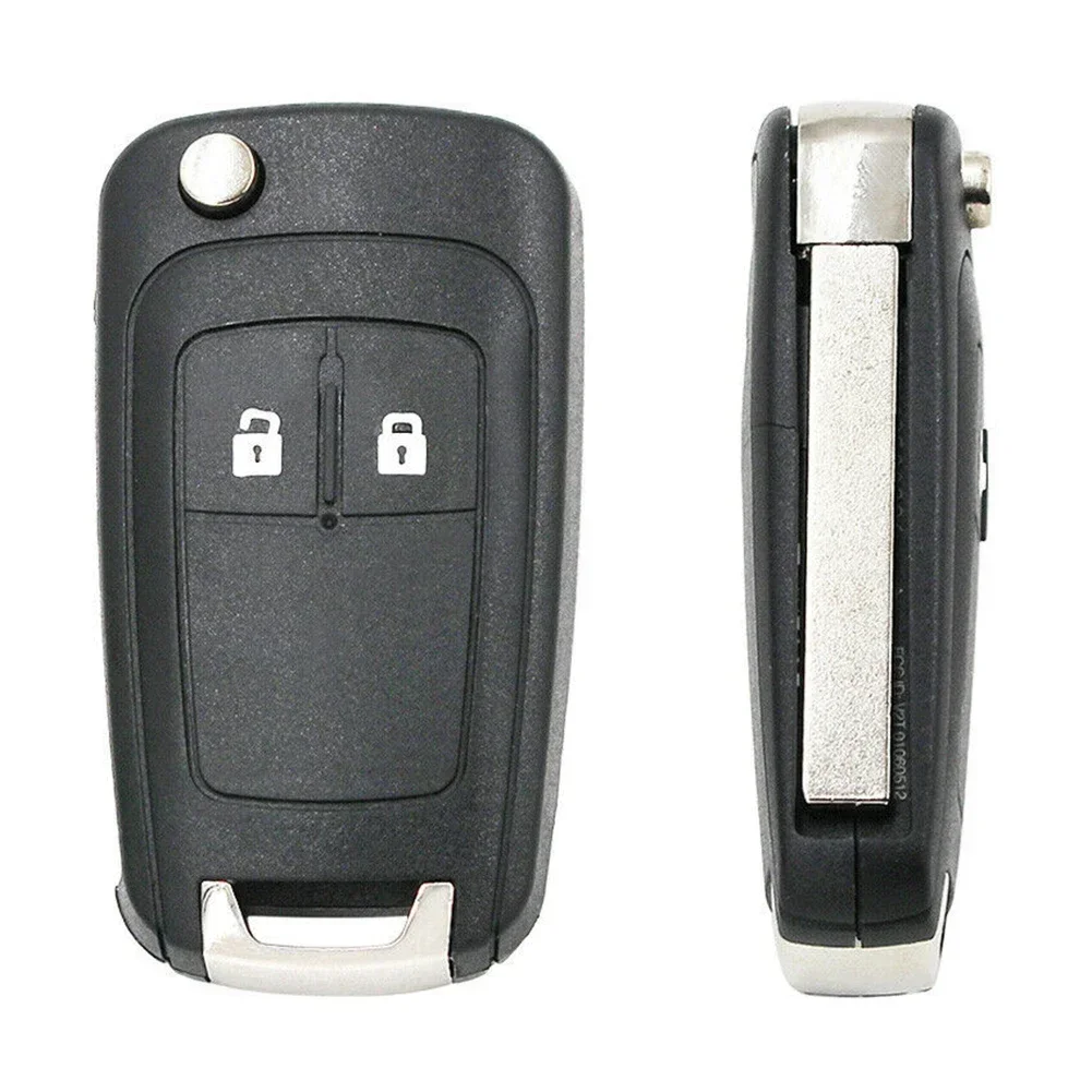 Car Key Shell 2-button Folding Key Housing Replacement Folding Key For Opel Astra J Corsa E Cascade Zafira Karl Auto Key Trim