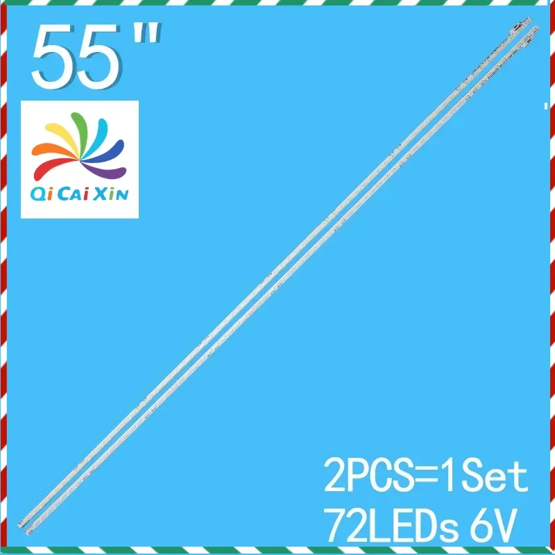 

LED TV backlight strip For 55PUF6850/T3 55 XNB-A502-LB-V0 MBL-55070B072GJ0