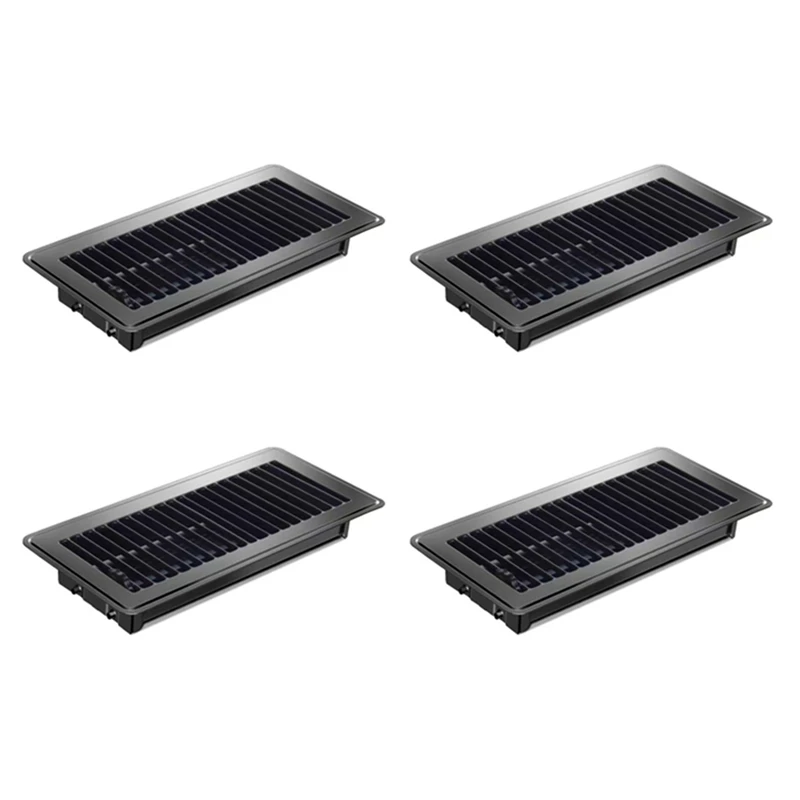 4Pcs Floor Register 4X10inch,Heavy Duty Floor Vents,Heat Air Vent Covers,Floor Vent Covers For Heater Floor Register A