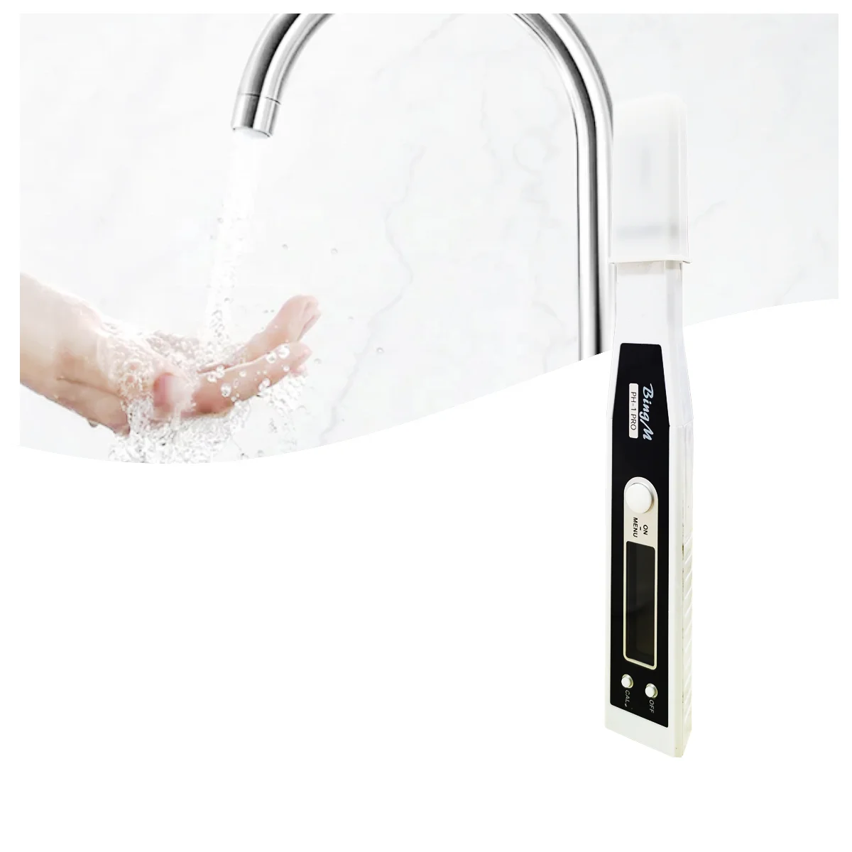 Fish Pond Water Quality pH test Pen Portable Aquarium Fish tank pH Meter High Precision pH Value Tester Detection