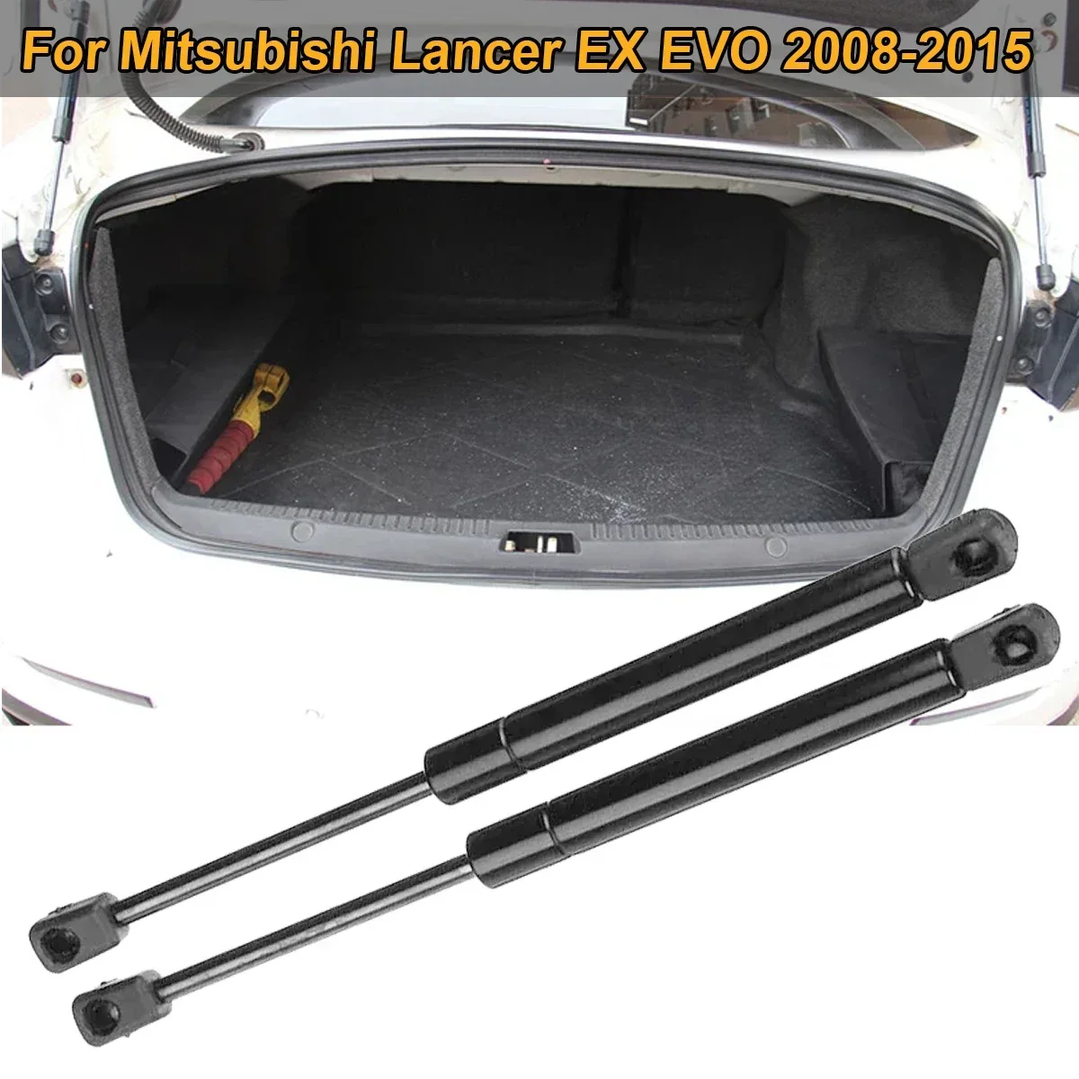 For Mitsubishi Lancer EX EVO 2008-2015 Rear Trunk Tailgate Gas Spring Absorber Shock Strut Support Lift Rod Arm Bars Car Tuning