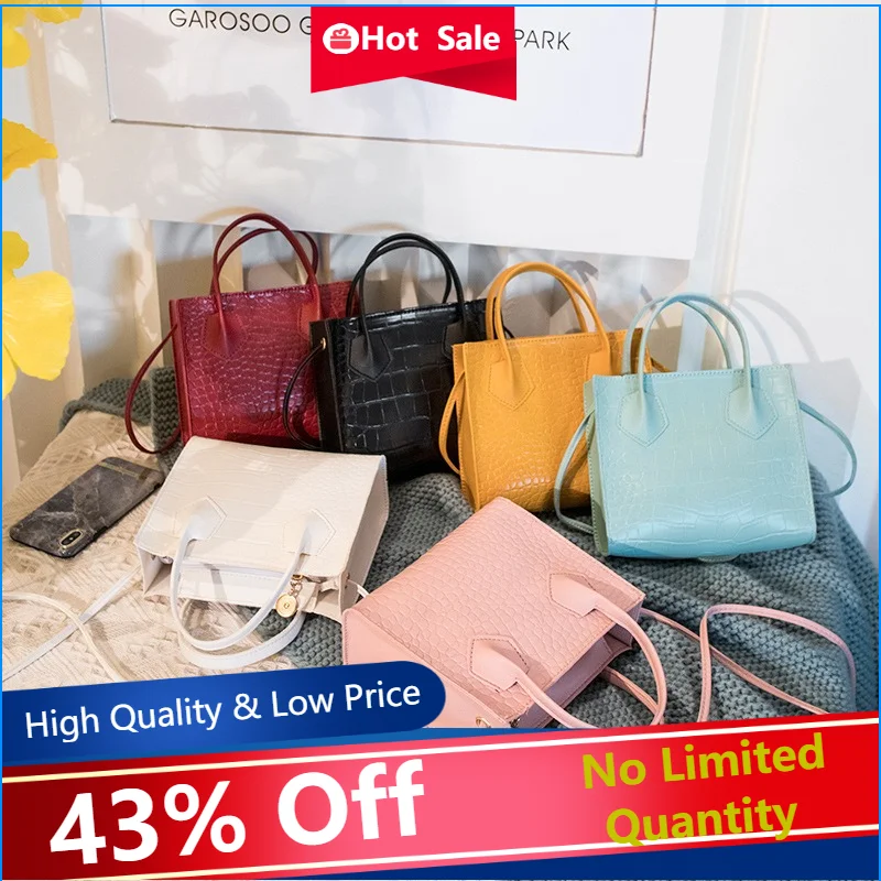 

Trendy Chain Strap Shoulder Bag Hit Color Stitching Mini Square PU Messenger Bag for Women