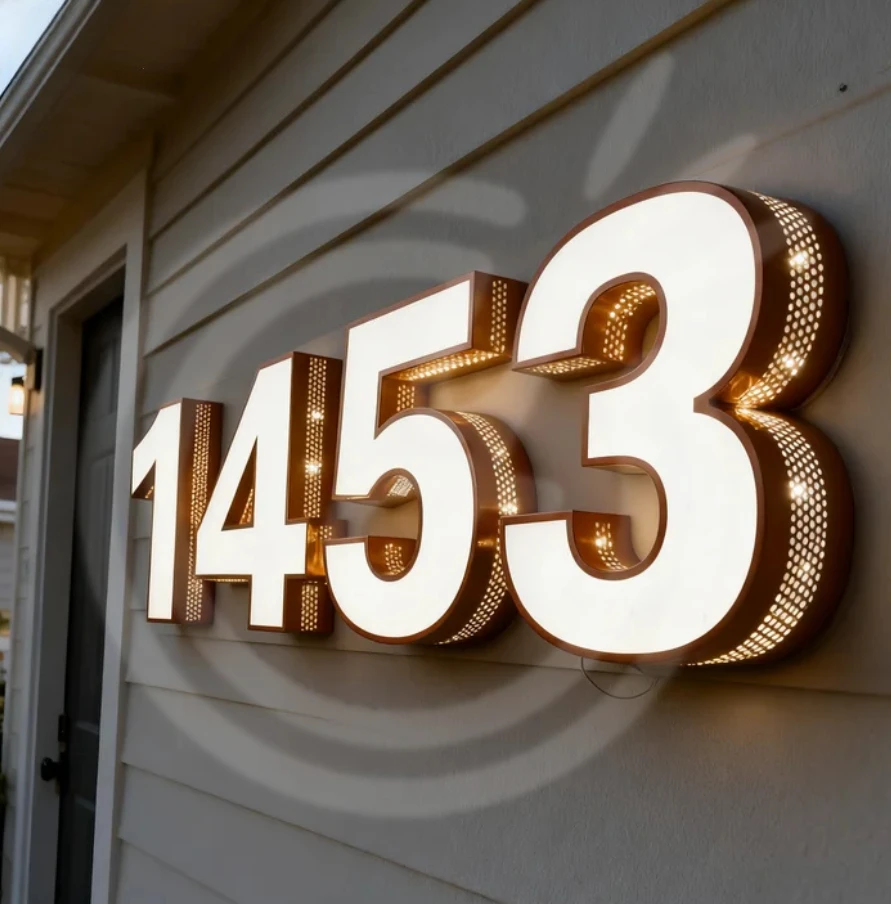 看板事業広告ロゴLED照明付きカスタムサインネオンアクリルライトサインボード文字壁文字装飾ホーム