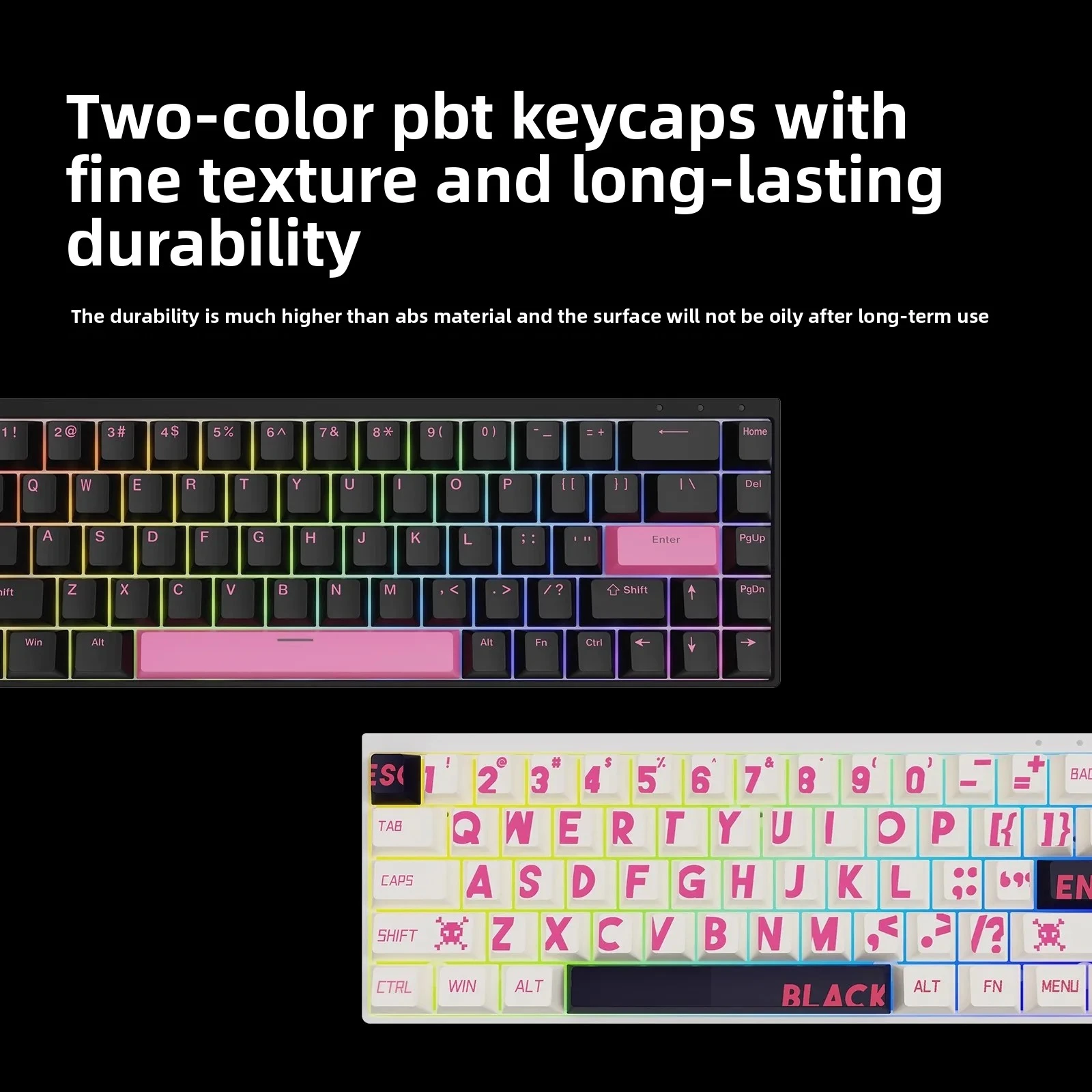 Latenpow looting68PRO Wired Mechanical Keyboard CNC Aluminium Alloy E-sports Keyboard RT 0.01mm RGB Light Hot Swap Customized