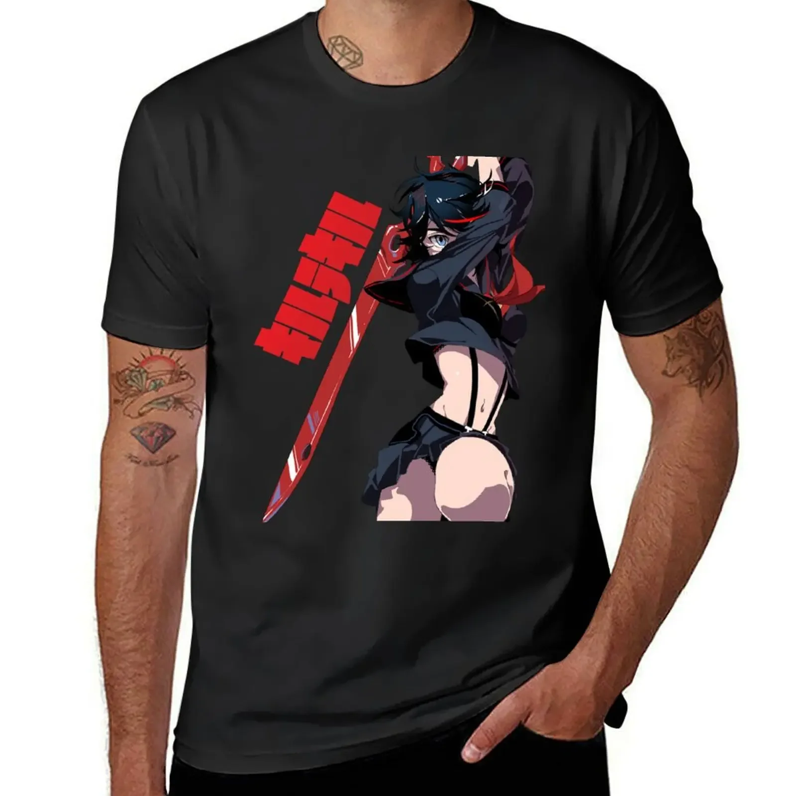 Kill La Kill - Ryuko Matoi T-Shirt sweat anime tshirt quick drying street wear mens big and tall t shirts