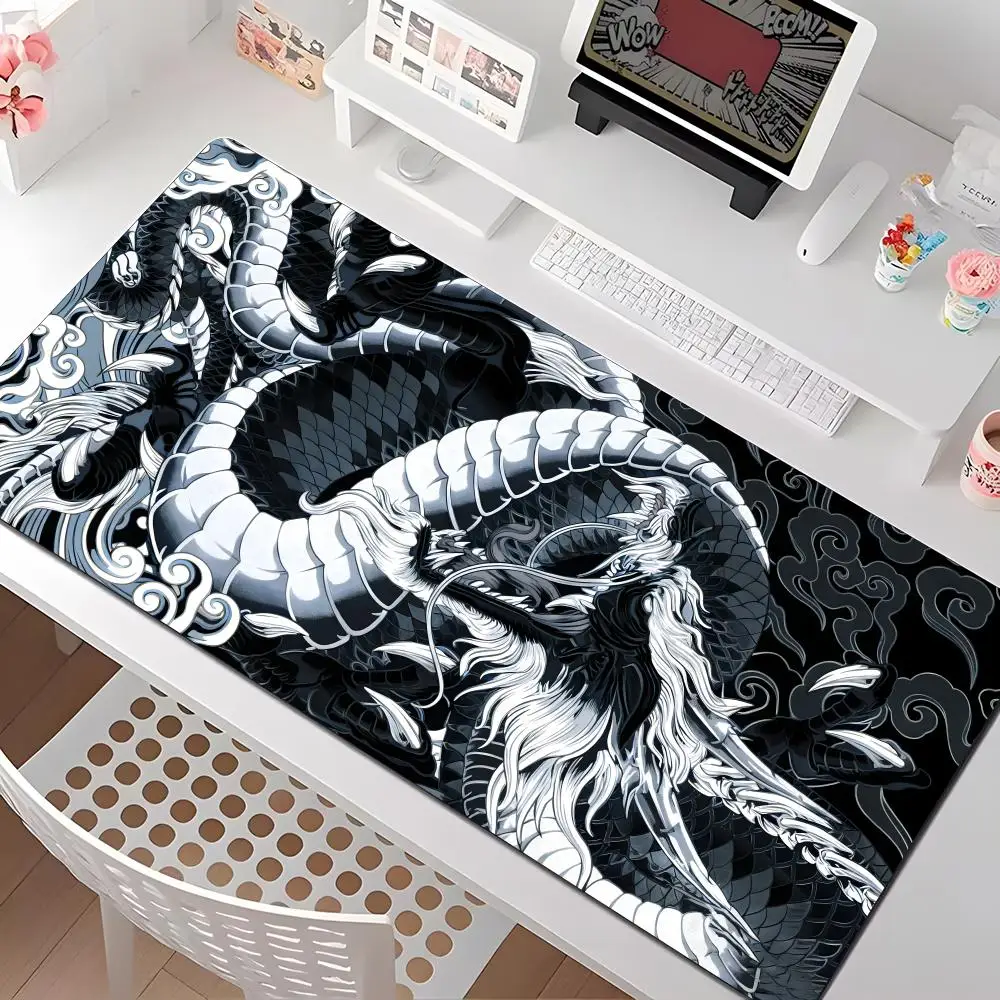 

Коврик для мыши Cool Dragon, несколько размеров, большие квадратные коврики для компьютера, офиса, игрового стола, резиновые противоскользящие коврики для мыши