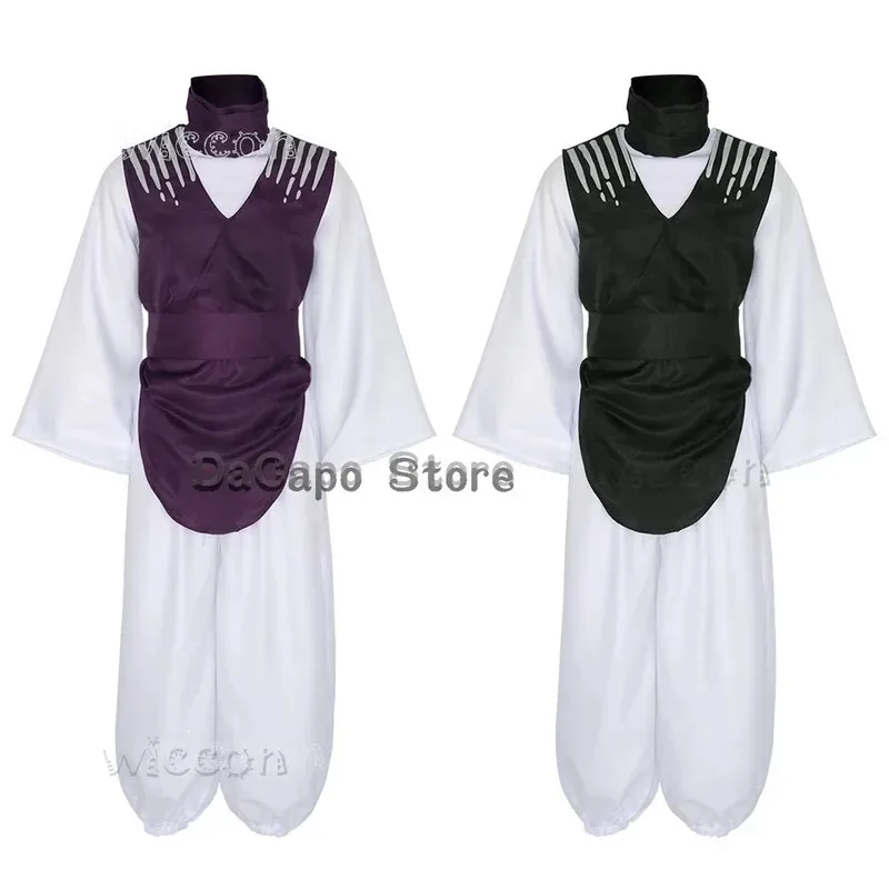 2026 جديد Choso تأثيري JJK زي أنيمي لعب الأدوار قميص شعر مستعار أسود أرجواني الزي الرسمي كيمونو الرجال حفلة الهالوين خارج ★ ☆ ❤ ★ ☆