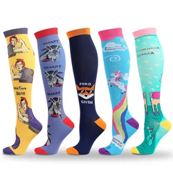 Compression Stockings Long Tube Breathable Men's  Women's Fitness Basketball Socks Outdoor Marathon Bicycle Skiing Football