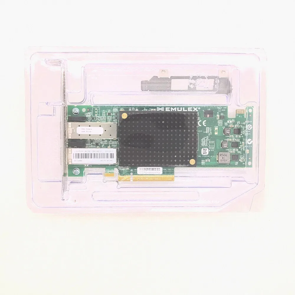 Emulex OCE11102 2-Port 10Gb SFP+ Adaptor Jaringan PCI-e P005414 dengan 10GB SFP-