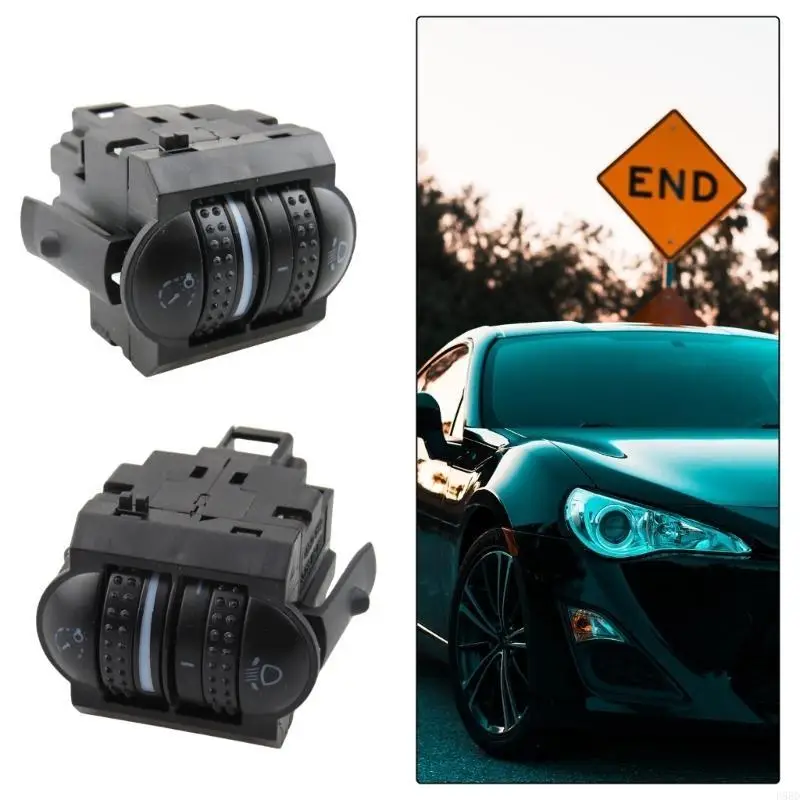 Car Dimmer Switch for B5 98-05 3B0941333C ​Headlight Dashboard Brightness Adjustment Control Switch