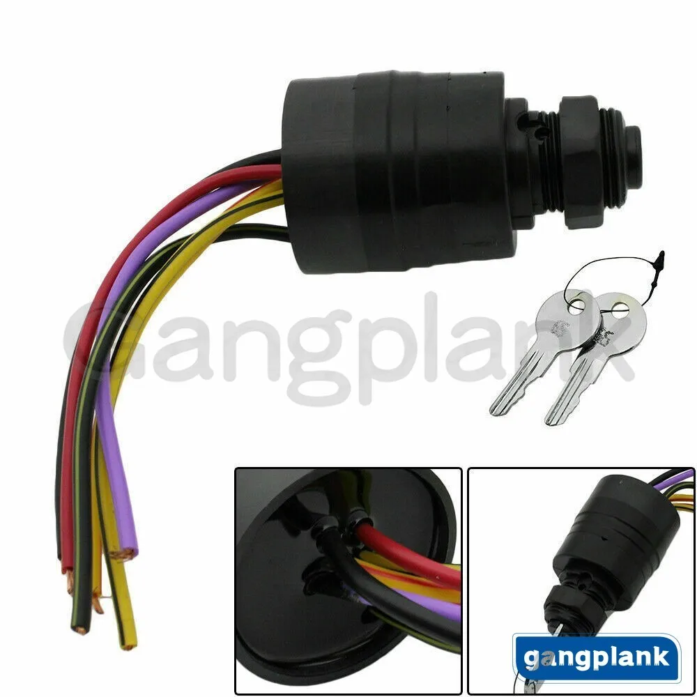 

Outboard Motor 6-wire Outboard Start Key Ignition Switch for Mercury 87-88107A5