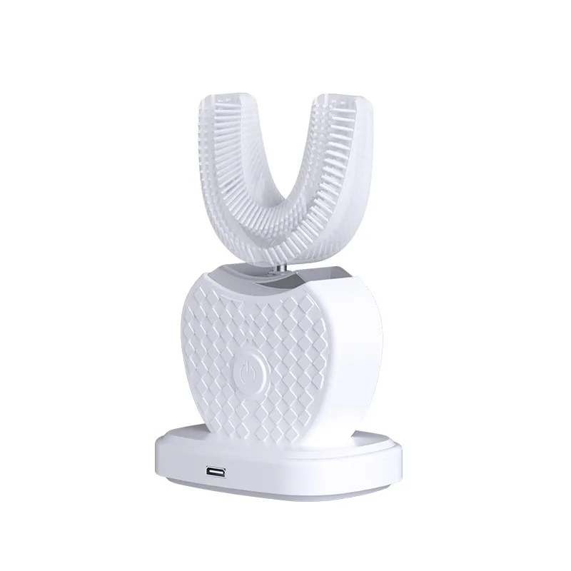 

【BUY&NOW】U-Shaped Electric For Adult Toothbrush-For Teeth Whitening, 360° Mouth Cleaning, Hands-Free Gums Protection