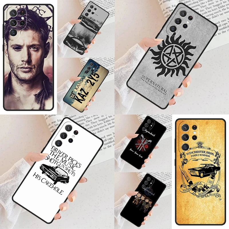 Supernatural Winchester Cell Phone Case for Samsung Galaxy S26 Ultra S25 S24 S23 S22 S21 S20 Note10 Cover