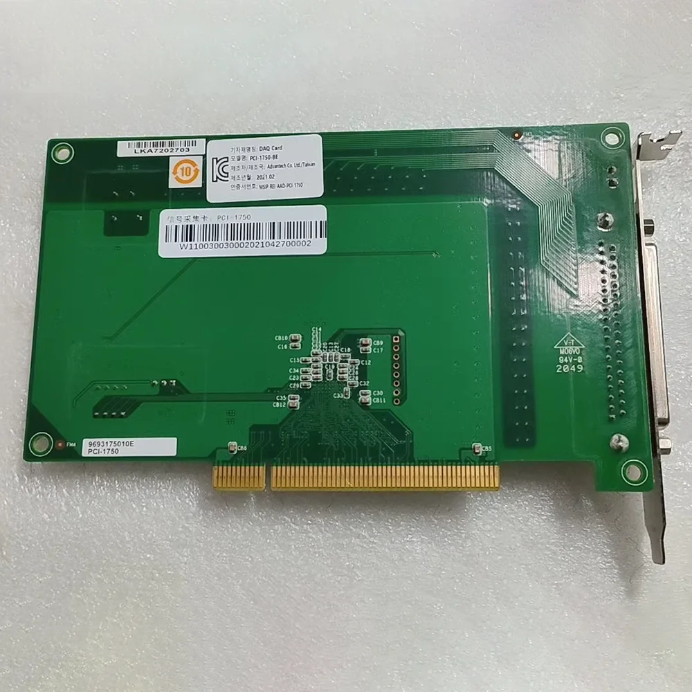 For Advantech PCI-1750 REV.B1 32 Digital i/o Card Data Acquisition Card