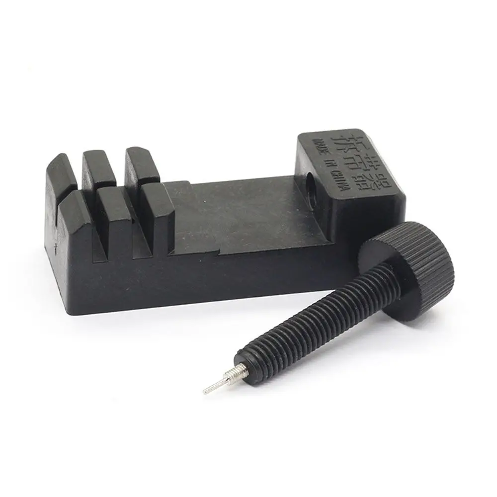 سلسلة لسوار الساعة شق عالي القوة ABS حزام ربط ضبط أداة إصلاح مزيل حزام الساعة الضابط #4