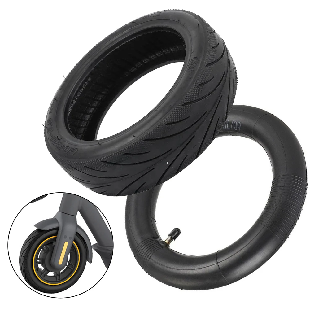 

Electric Scooter Tire 10 Inch Rubber Inflatable Inner Outer Tires 10x2.5 60/70-6.5 For Ninebot MAX G30 E-Scooter Tire Parts