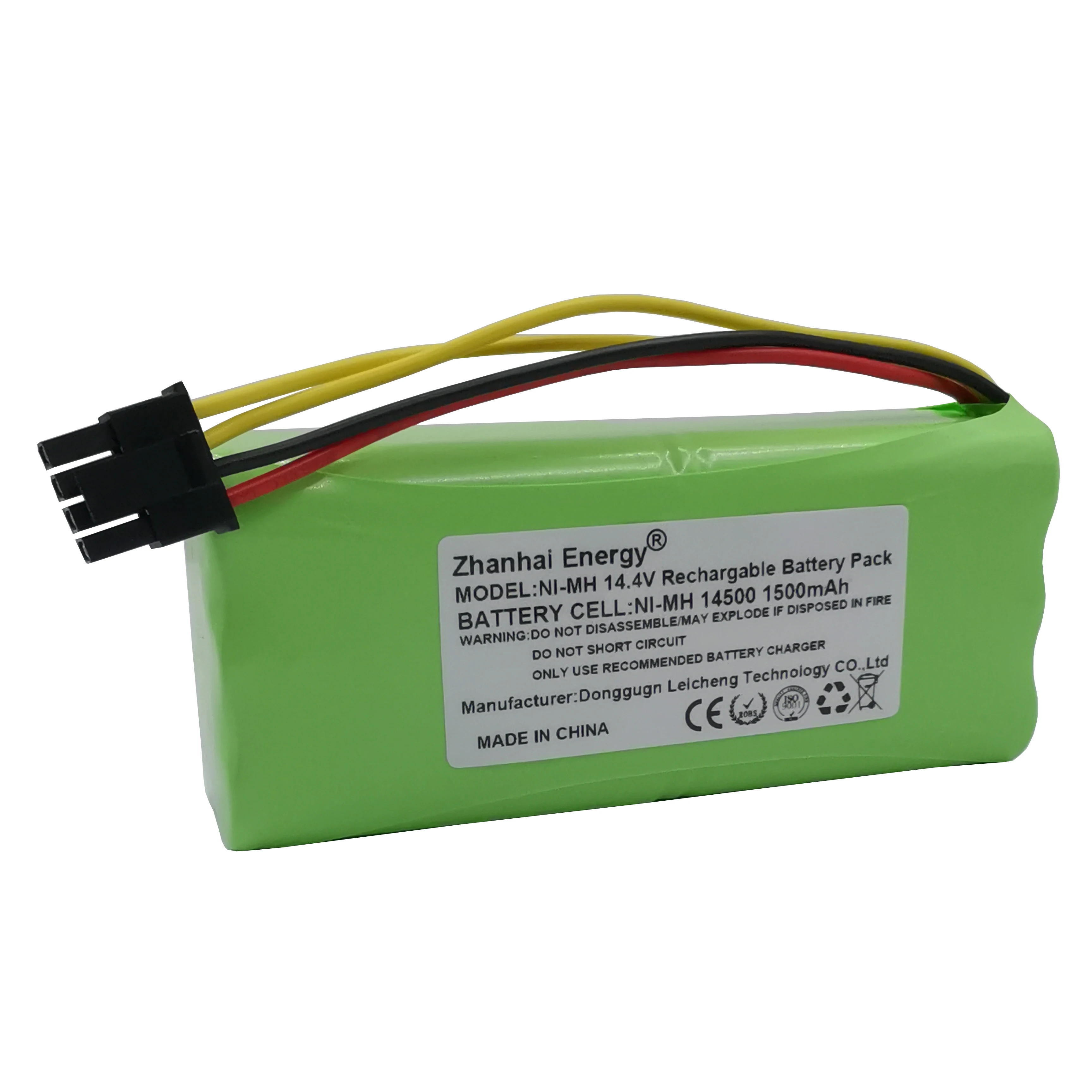 

14.4V 14.8V 1500mAh 14500 NI-MH Rechargeable Battery Pack For Sweeping Robot Midea R1-L083B R1-L081A Festival X600 ZN605 ZN606