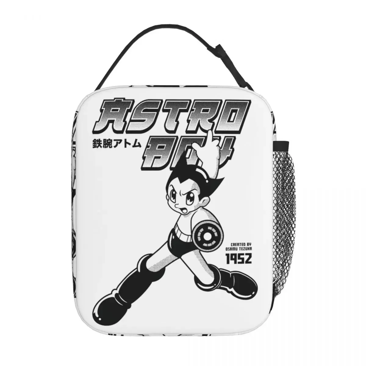 Astro Boy Astroboy Insulated Lunch Bag Large Anime Reusable Thermal Bag Lunch Box Tote Work Travel Food Handbags