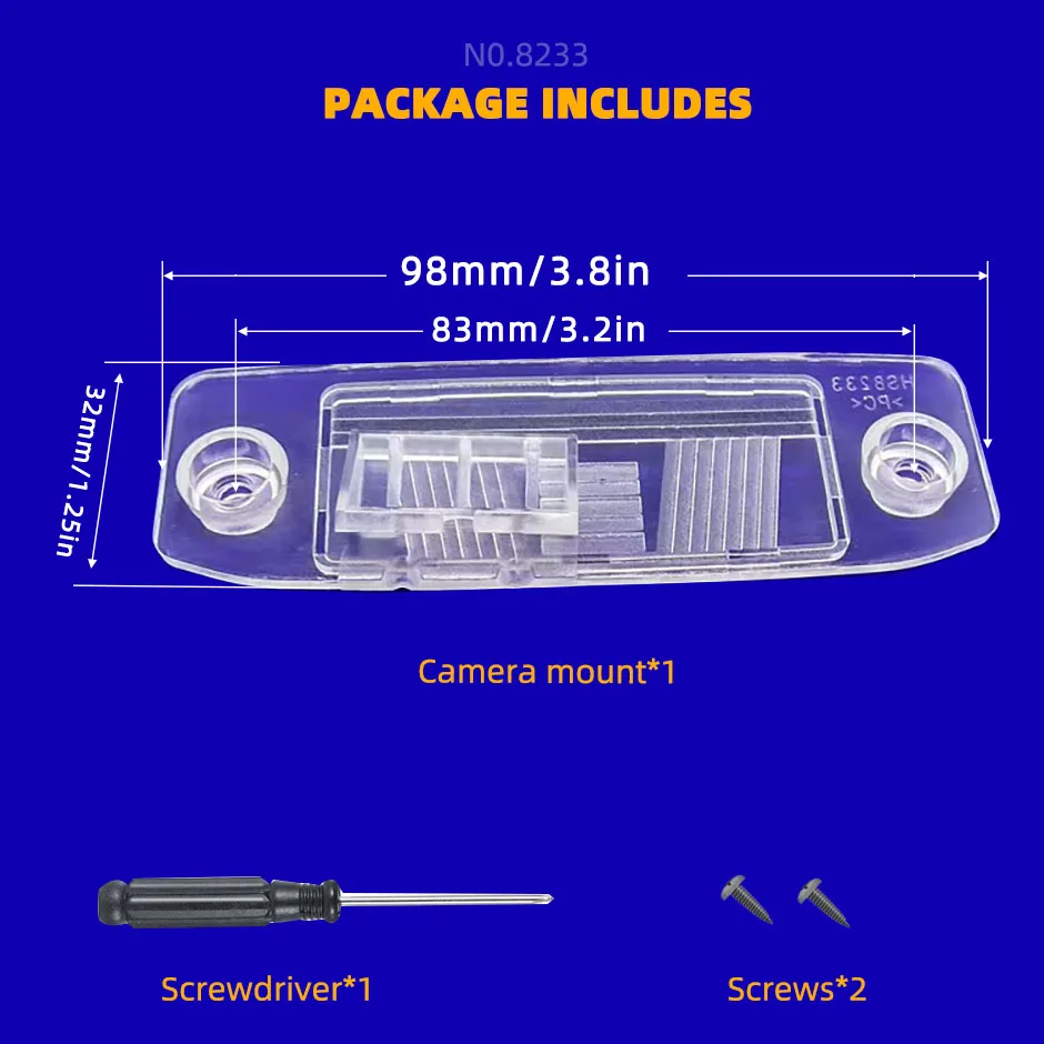 Rückfahrkamera-Halterung Fahrzeugmontagehalterung Passend für Kia K3 Ceed Sonata 8 Sportage R Hyundai Tucson Elantra